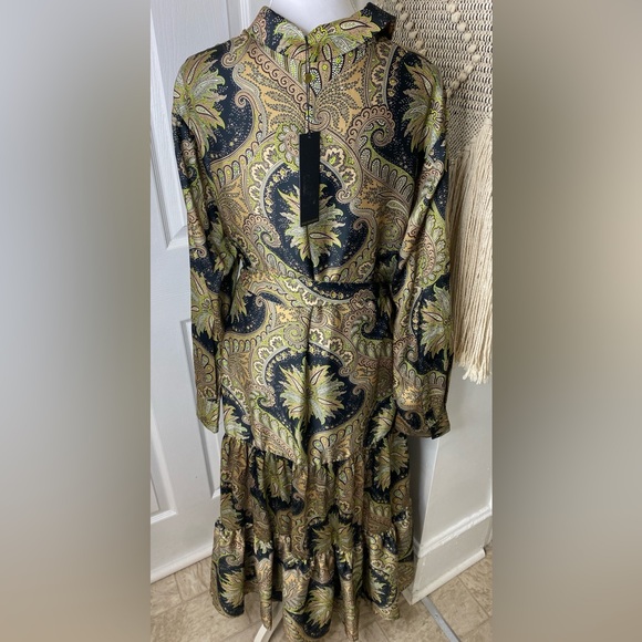 NWT Kobi Halperin Romina Floral Cotton Dress - Picture 4 of 14